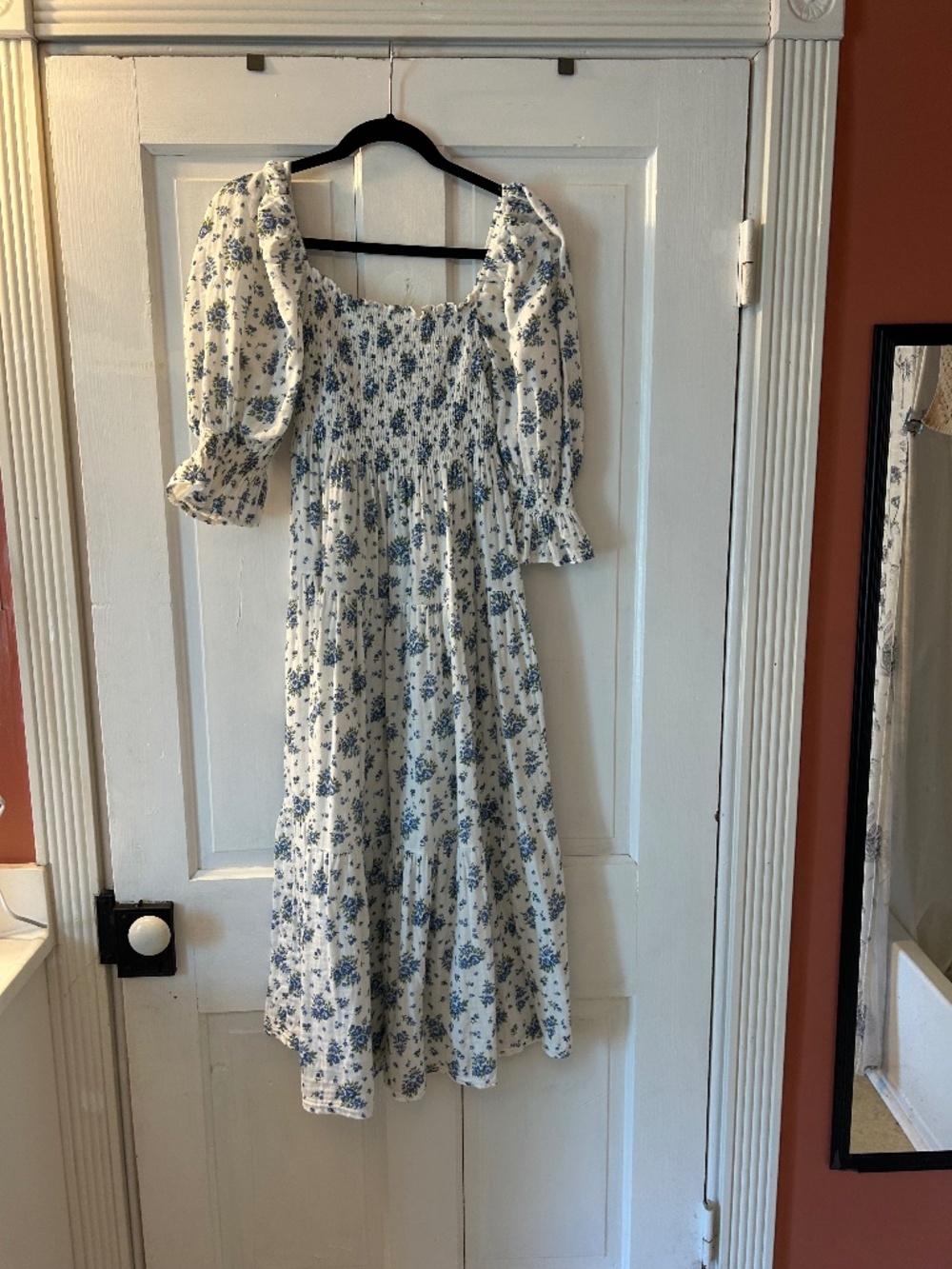 Nothing Fits But blue floral dress